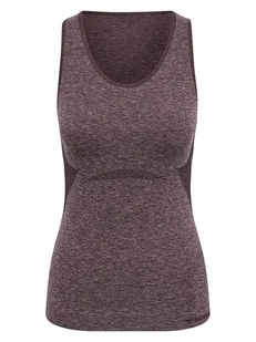 Hummel Top sportowy "Coco Seamless" w kolorze bordowym - Koszulki sportowe damskie - miniaturka - grafika 1