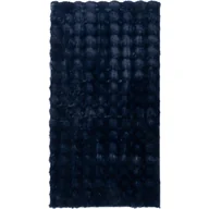 Dywany - Dywan pluszowy Rabbit Bubble granatowy 160 x 230 cm - miniaturka - grafika 1