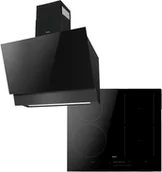 Zestawy AGD - Zestaw AGD do zabudowy Amica Płyta indukcyjna PIH 6541PHTSUN HC 3.0 + Okap OKC6651BIS HC - miniaturka - grafika 1