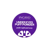 Pudry do twarzy - Ingrid Puder Sypki pod Oczy Powder Puff - miniaturka - grafika 1