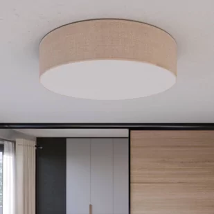 TK Lighting Lampa Sufitowa Rondo 60 Beige - Lampy sufitowe - miniaturka - grafika 3