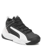 Sneakersy męskie - Puma Sneakersy Rebound Future Evo Core Jr 386170 01 Czarny - miniaturka - grafika 1