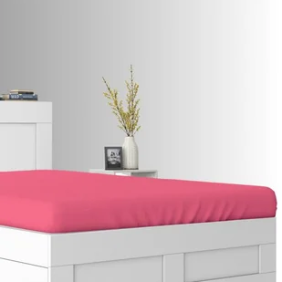 Prześcieradło JERSEY Z Gumką 80x160 Różowy - Prześcieradła dla dzieci Prześcieradło JERSEY Z Gumką 80x160 Różowy - Prześcieradła dla dzieci - miniaturka - grafika 1