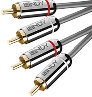 Kable - Lindy Cromo Line 35344 – Kabel 2x RCA - 2x RCA - 0,5m 0,5m ✦ SALON ✦ ZAPYTAJ O RABAT ✦ RATY 30x0% - miniaturka - grafika 1