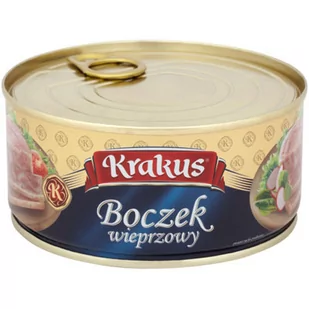 Krakus Konserwa BOCZEK WIEPRZOWY 300g - Pasztet i przetwory mięsne - miniaturka - grafika 1