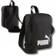 Nerki - Saszetka Puma Na Ramię Męska Damska Czarna Torebka Sportowa Pojemna - miniaturka - grafika 1