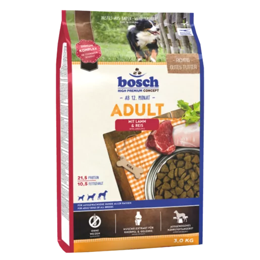 Bosch Petfood Adult Lamb&Rice 3 kg