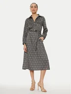 Sukienki - Rinascimento Sukienka koszulowa CFC0119895003 Czarny Regular Fit - miniaturka - grafika 1