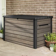 Skrzynie ogrodowe - Keter Deco deck skrzynia ogrodowa 870L Ashwood - miniaturka - grafika 1
