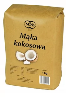 Mąka Kokosowa Mona 1 Kg Premium Bezglutenowa - Mąka - miniaturka - grafika 1