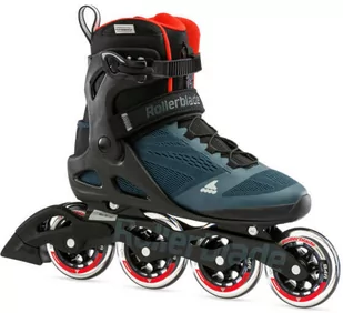 Rollerblade Macroblade 90 Orion Blue / Spicy Orange 2023 - Rolki - miniaturka - grafika 1
