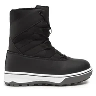 Buty dla dziewczynek - Śniegowce 4F 4FJAW22FSBSF005 Czarny - miniaturka - grafika 1