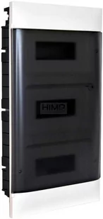 Legrand ROZDZIELNICA WNĘKOWA PRACTIBOX S 3X12 Z DRZWIAMI PRZEZROCZYSTYMI DO ŚCIAN PUSTYCH 135413 - Rozdzielnie elektryczne - miniaturka - grafika 1