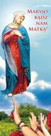 Ikony i obrazy sakralne - Baner religijny Matka Boża "Maryjo, bądź nam matką" 75x200cm - miniaturka - grafika 1