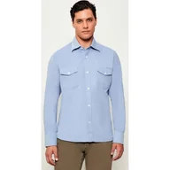 Koszule męskie - Oscar Jacobson Sztruksowa koszula Straight fit - miniaturka - grafika 1