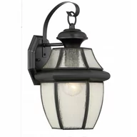 Lampy ogrodowe - Quoizel Newberry QZS-NY8409K kinkiet 1x60W/E27 IP23 QZS-NY8409K - miniaturka - grafika 1