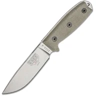 Noże - ESEE, ESEE 4 Plain Edge, Ostrze S35VN, Rękojeść z Micarty Canvas ESEE-4P35V - miniaturka - grafika 1