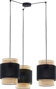 Lampa wisząca Orno LANA 3P, lampa wisząca, E27 max.60W, czarna - Lampy sufitowe - miniaturka - grafika 1