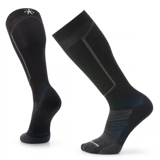 Skarpetki męskie - Męskie skarpety narciarskie Ski Targeted Cushion Over The Calf Socks black - grafika 1