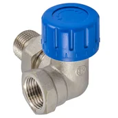 Głowice termostatyczne - Zawór termostatyczny OSIOWY PRAWY 1/2" nikiel SCHLOSSER" - miniaturka - grafika 1