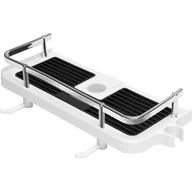 Półki łazienkowe - Półka łazienkowa wisząca GOCKOWIAK Libre Biało-czarny - miniaturka - grafika 1