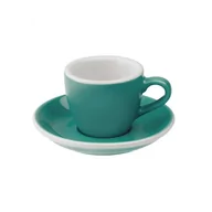 Filiżanki - Filiżanka Loveramics Egg do Espresso 80 ml - Teal - miniaturka - grafika 1