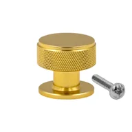Meble modułowe i akcesoria - Uchwyt Meblowy Gałka Do Mebli Złota Reling 30 Mm - miniaturka - grafika 1