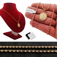 Biżuteria dla dzieci - Naszyjnik + Matka Boska 45Cm Prezent - miniaturka - grafika 1