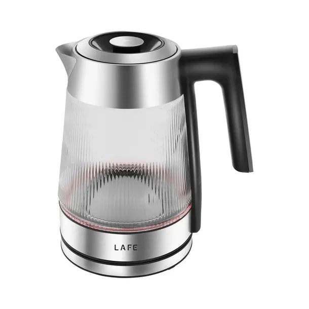 CZAJNIK ELEKTRYCZNY BEZPRZEWODOWY SZKLANY Lafe Crystal Glass 2200 W 1,8 l