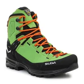 Buty sportowe męskie - Buty Salewa Mtn Trainer 2 Mid Gtx M 61397-5660 czarne zielone - miniaturka - grafika 1