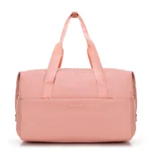 Torby podróżne - Torba turystyczno-sportowa duża różowa - miniaturka - grafika 1