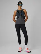 Legginsy - 4F Legginsy do biegania szybkoschnące damskie - czarne M - miniaturka - grafika 1