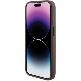 Guess GUHCP15LPGS4TDW iPhone 15 Pro 6.1" brązowy/brown hardcase Grip Stand 4G Triangle Strass - Etui i futerały do telefonów - miniaturka - grafika 6