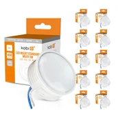 Żarówki LED - Zestaw 10x moduł LED INSERT 5W 4000K MILKY - miniaturka - grafika 1