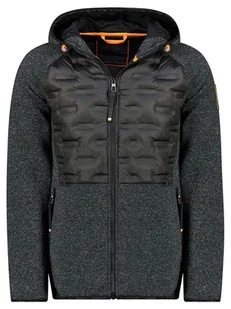 Geographical Norway Kurtka polarowa "Boronto" w kolorze czarnym - Odzież trekkingowa męska - miniaturka - grafika 1