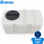 Zbiorniki na deszczówkę - UHP Zbiornik na wodę 400l UHP KUBATON TRANSPORT SK-400E Biały - miniaturka - grafika 1