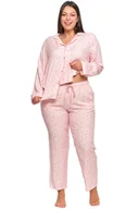 Piżamy damskie - Piżama Moraj PDD6800-002 pink - miniaturka - grafika 1