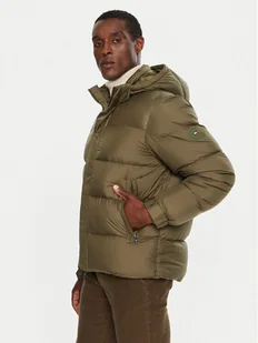 Tommy Hilfiger Kurtka puchowa MW0MW36569 Zielony Regular Fit - Kurtki męskie - miniaturka - grafika 1