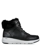 Botki damskie - Skechers Botki Glacial Ultra Cozyly 144178/BLK Czarny - miniaturka - grafika 1