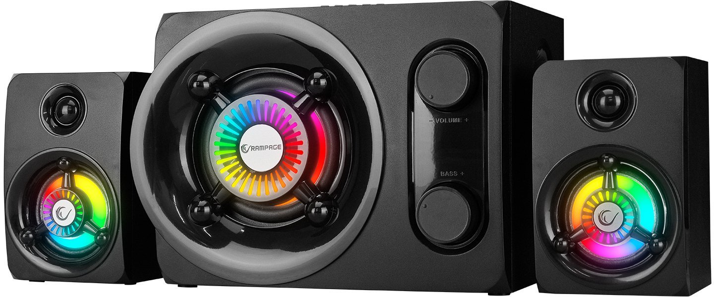 Rampage RMS-G8 Głośniki gamingowe 25 W BT, USB, SD, FM