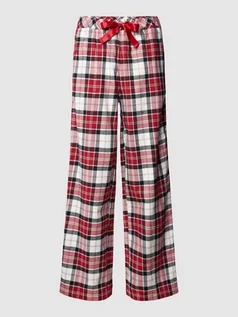Bielizna nocna - Spodnie od piżamy ze wzorem w szkocką kratę - grafika 1