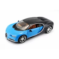 Kolekcjonerskie modele pojazdów - Model kompozytowy do składania Bugatti Chiron niebieski Maisto - miniaturka - grafika 1