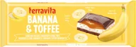 Słodkie kremy i masła - Czekolada mleczna Terravita z nadzieniem banan i toffi 235g - miniaturka - grafika 1
