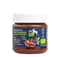 Słodkie kremy i masła - ME GUSTO KREM ARACHIDOWY Z PROTEINAMI BEZGLUTENOWY BIO 190 g - ME GUSTO (BIO UP) BP-5907713371296 - miniaturka - grafika 1