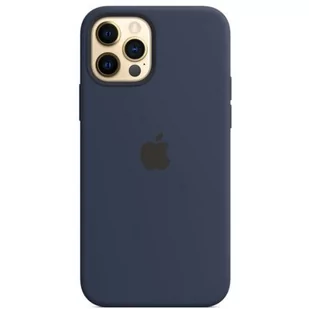 APPLE Etui Silicone Case do iPhone 12 Pro Max Głęboki granat | MHLD3ZM/A - Etui i futerały do telefonów - miniaturka - grafika 1