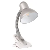 Lampy stojące - Kanlux Lampka z klipsem Suzi HR-60-SR, srebrna, 60 W - miniaturka - grafika 1