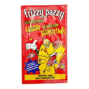 Musujące gumy do żucia Fragola Frizzy Pazzy - Gumy do żucia, lizaki, dropsy - miniaturka - grafika 1