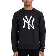 Bluzy męskie - New Era bluza z kapturem MLB New York Yankees, czarny, xl - miniaturka - grafika 1
