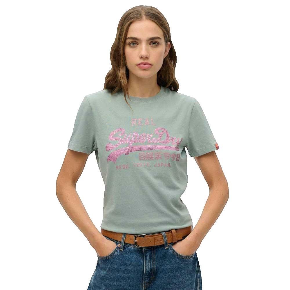 Superdry Vl Rhinestone Slim T-shirt