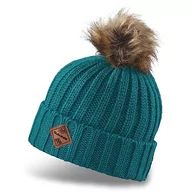 Czapki damskie - Dakine Kylie Czapka Pom Beanie, Damska - Deep Lake - miniaturka - grafika 1